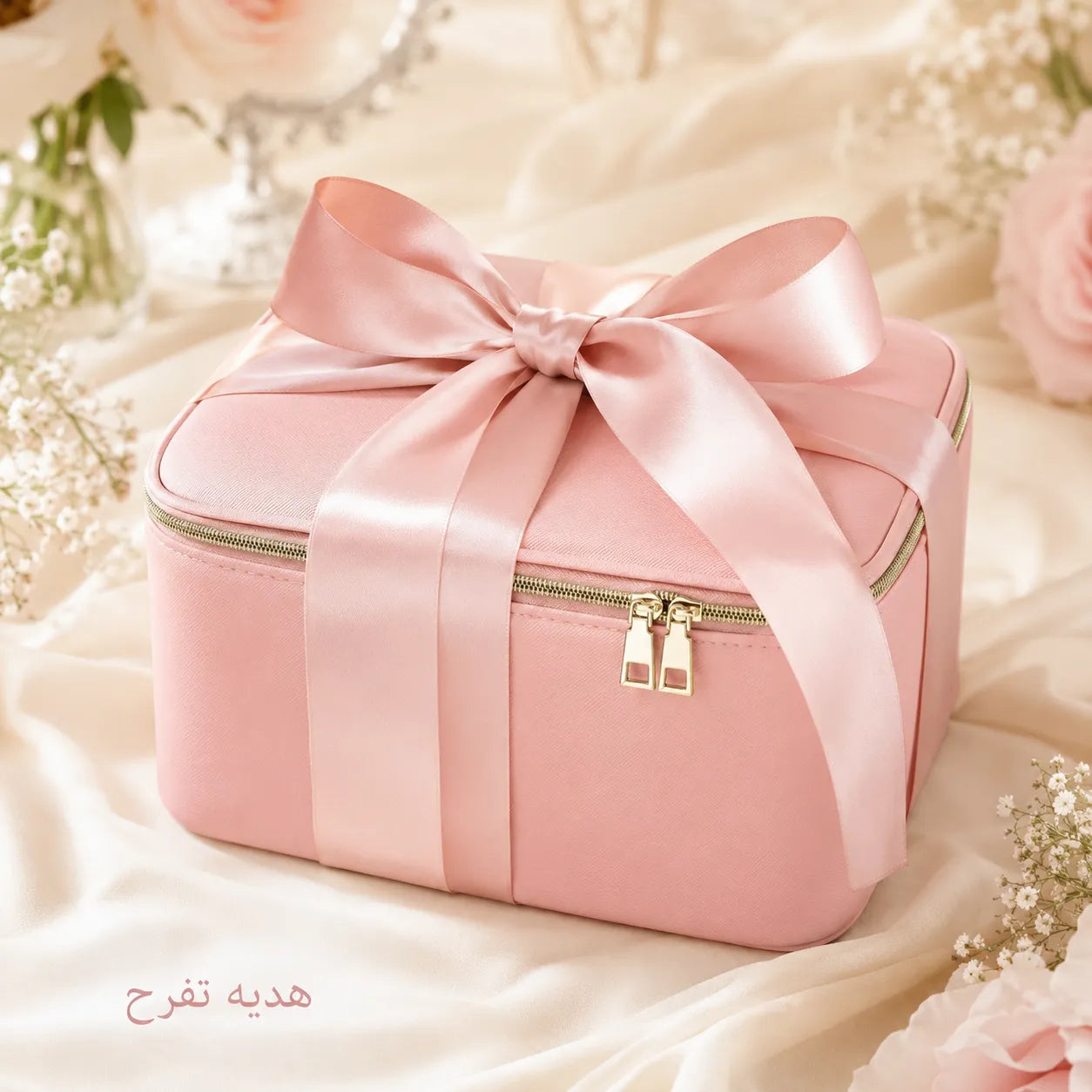 GlowCase™ LED Makeup Organizer 💅 + ضمان سنتين